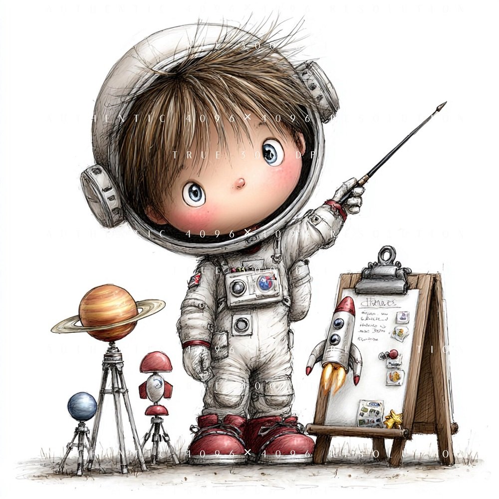 ClipArt Astronaut