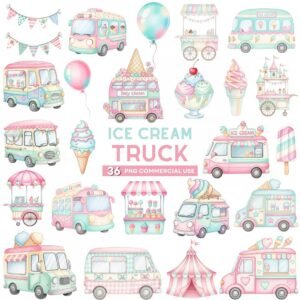 ClipArt Ice Cream Truck