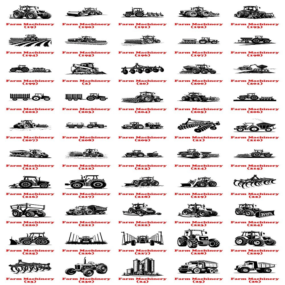 ClipArt Tractor