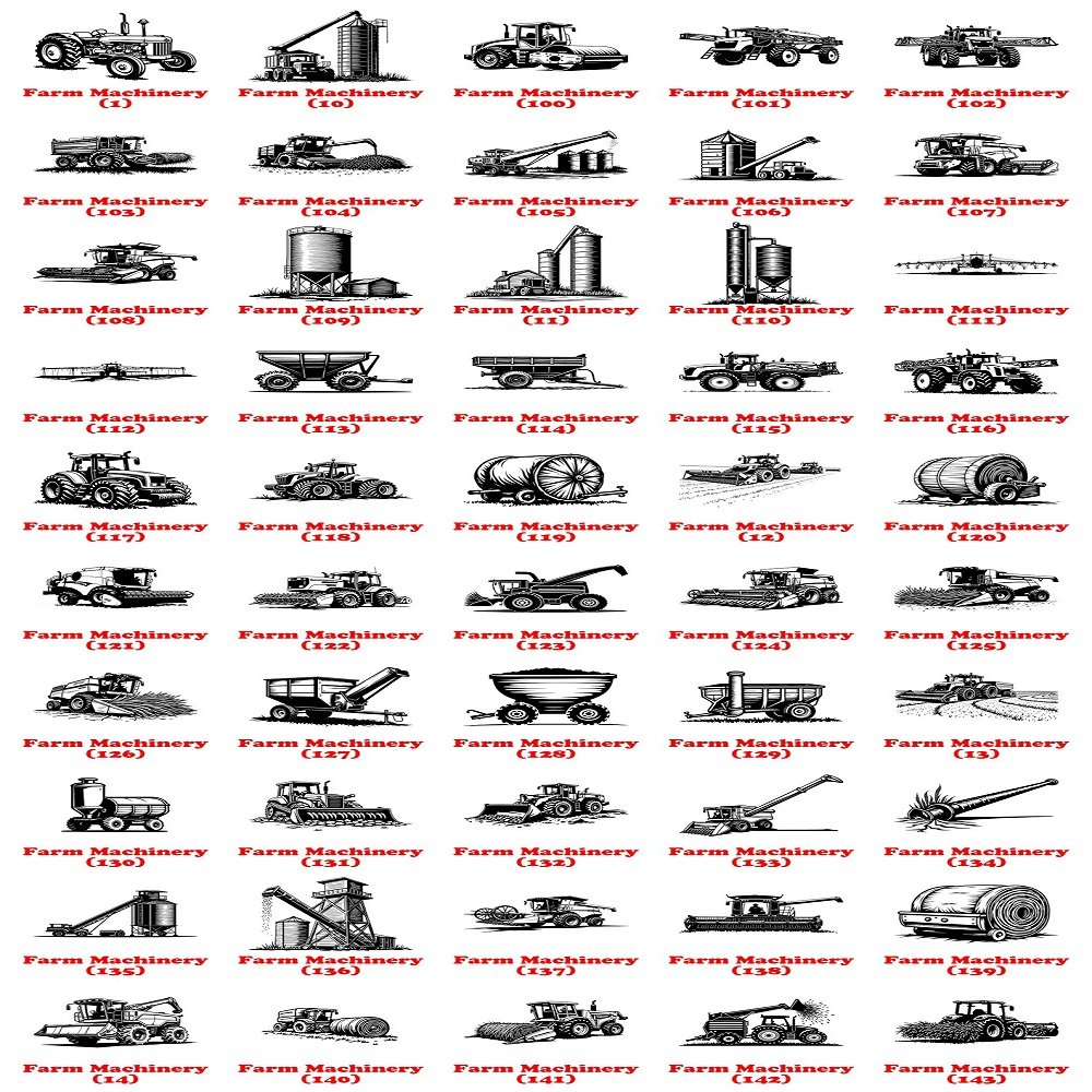 ClipArt Tractor