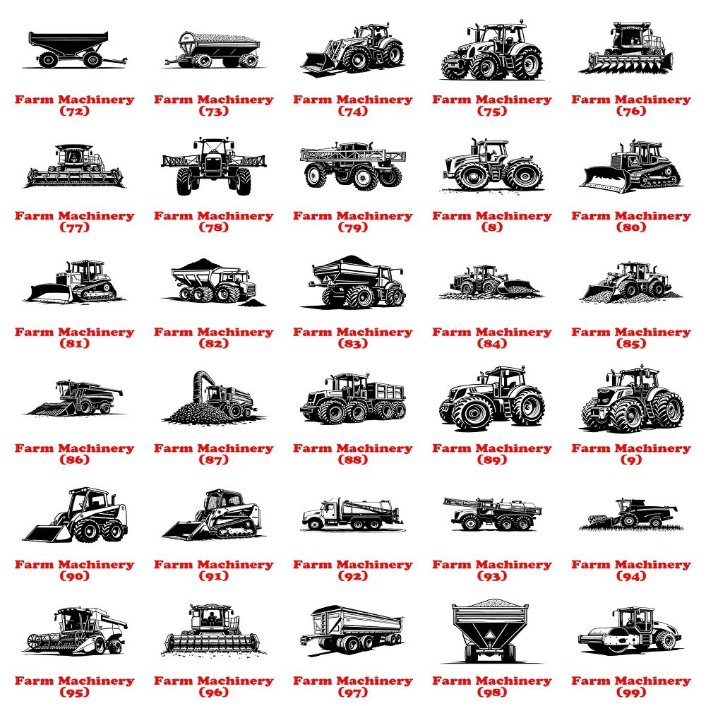 ClipArt Tractor