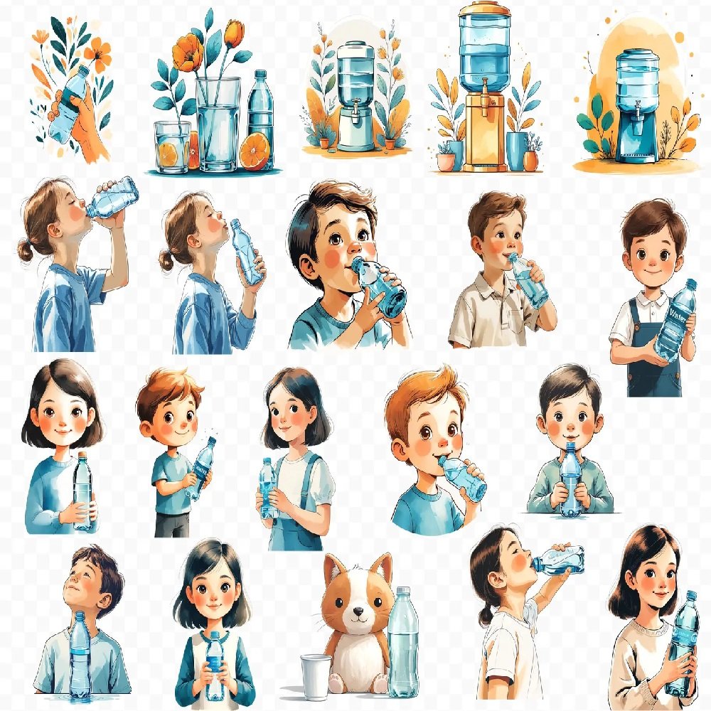 ClipArt Water Bottle