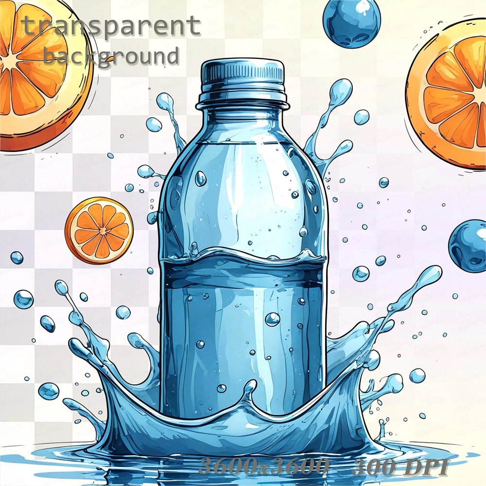 ClipArt Water Bottle