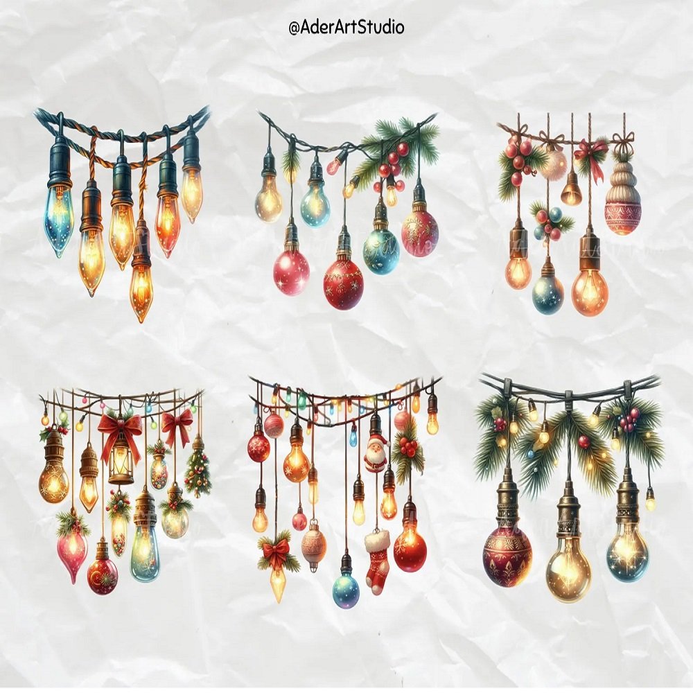 ClipArt Xmas Lights