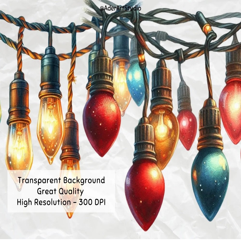 ClipArt Xmas Lights