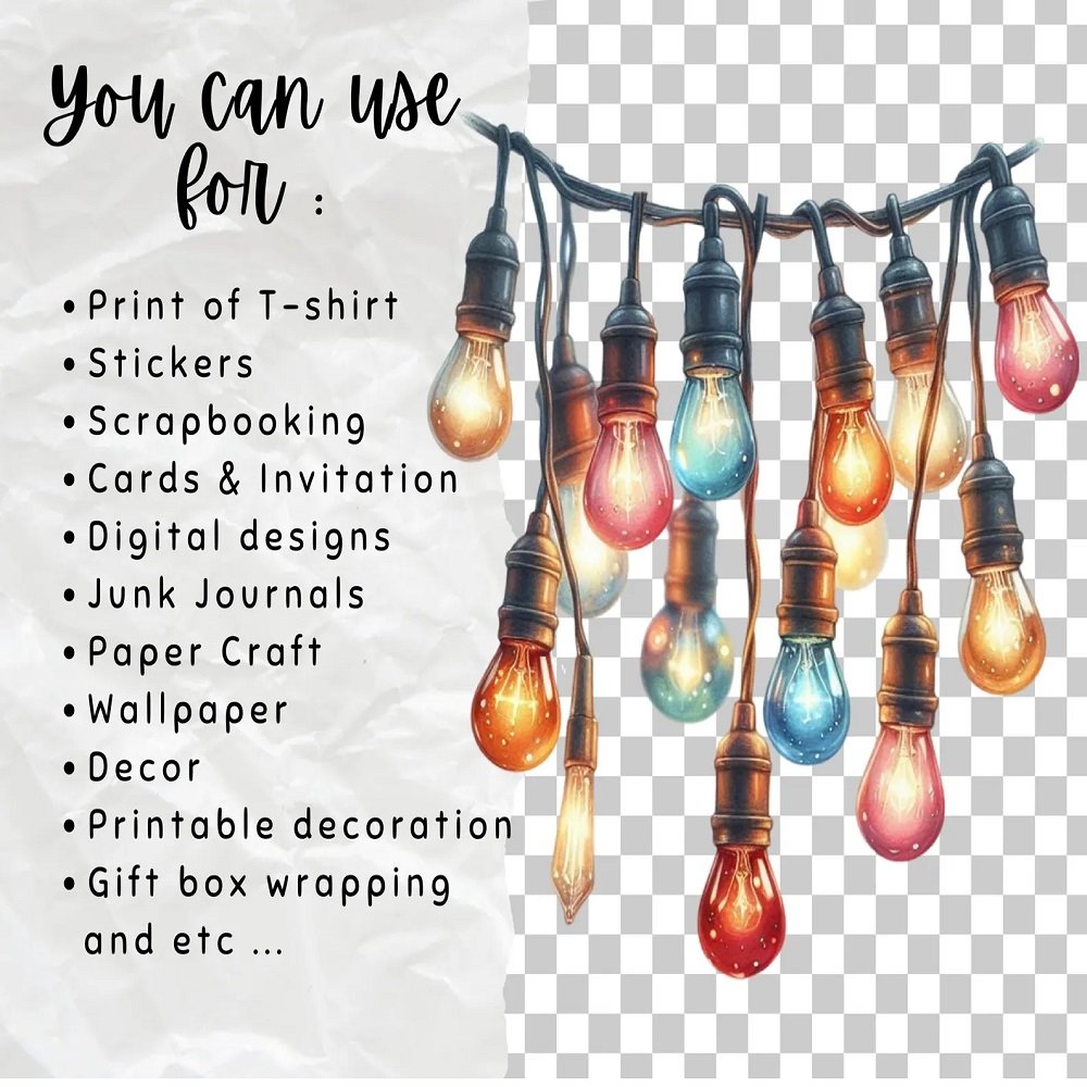 ClipArt Xmas Lights