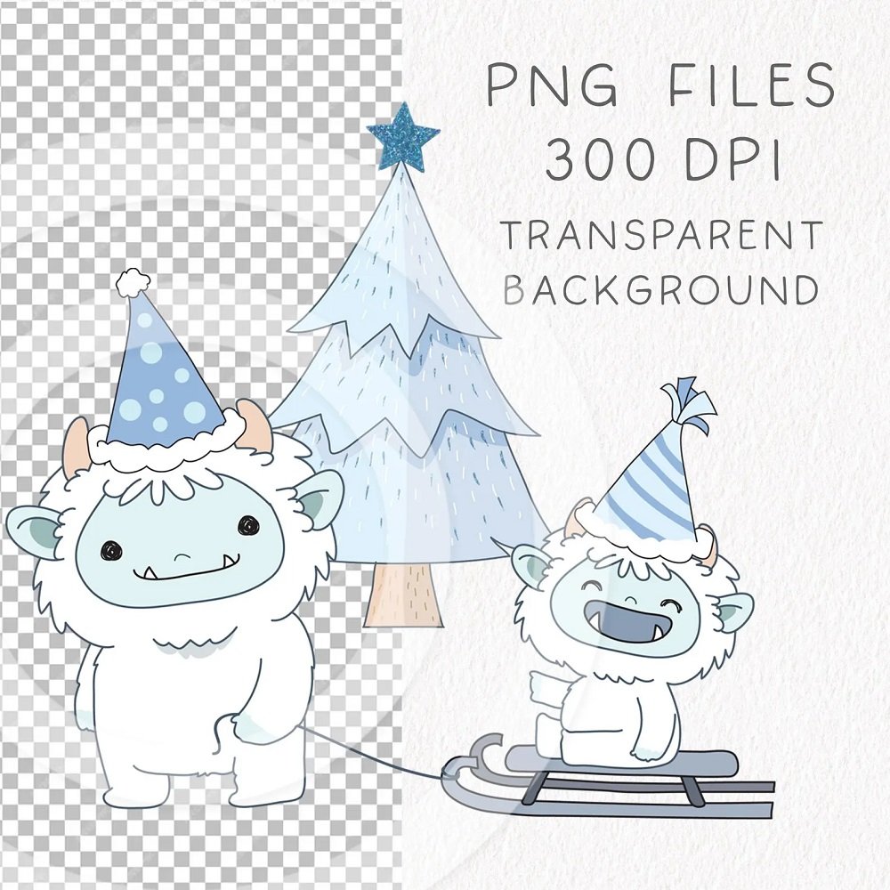 ClipArt Yeti
