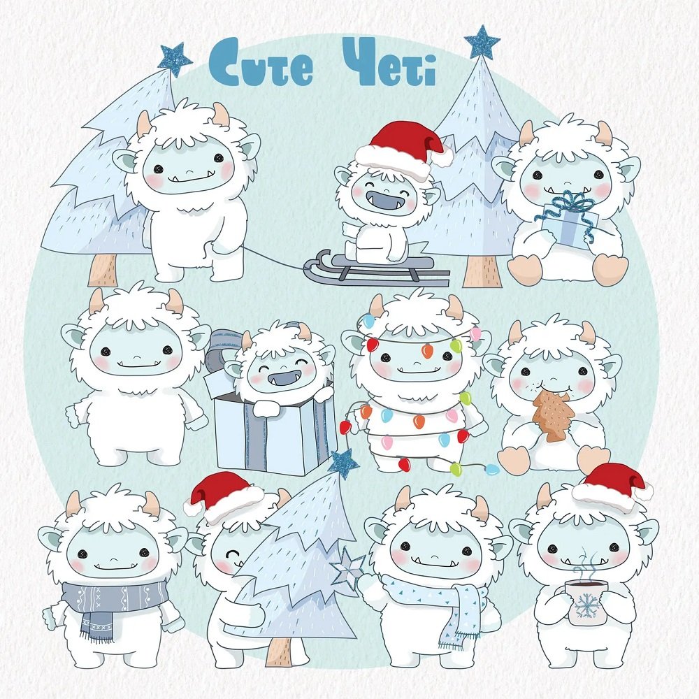 ClipArt Yeti