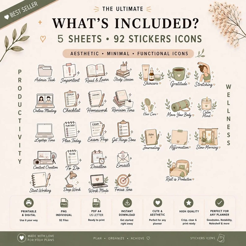 Planner Accessories