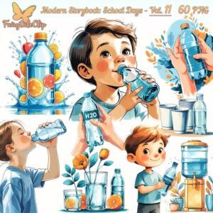 ClipArt Water Bottle