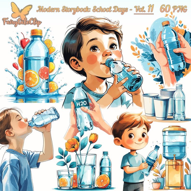 ClipArt Water Bottle