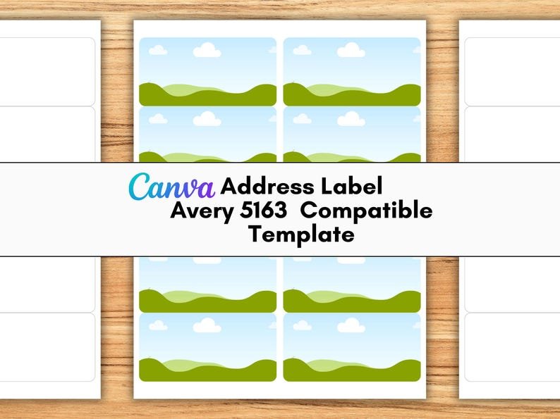Template 5163 Avery