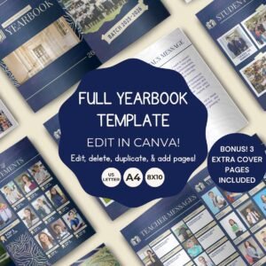 Template Yearbook