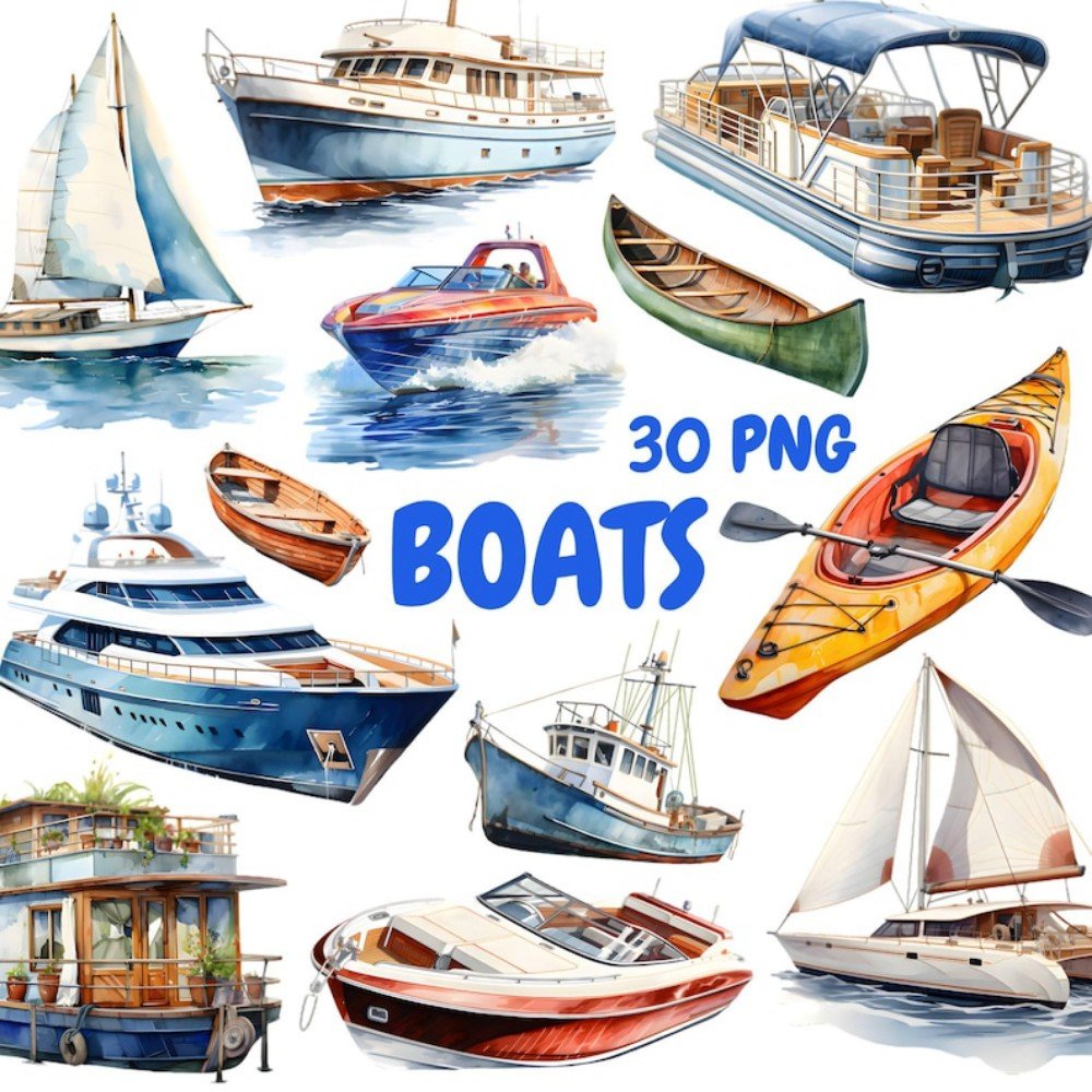 ClipArt of Boat