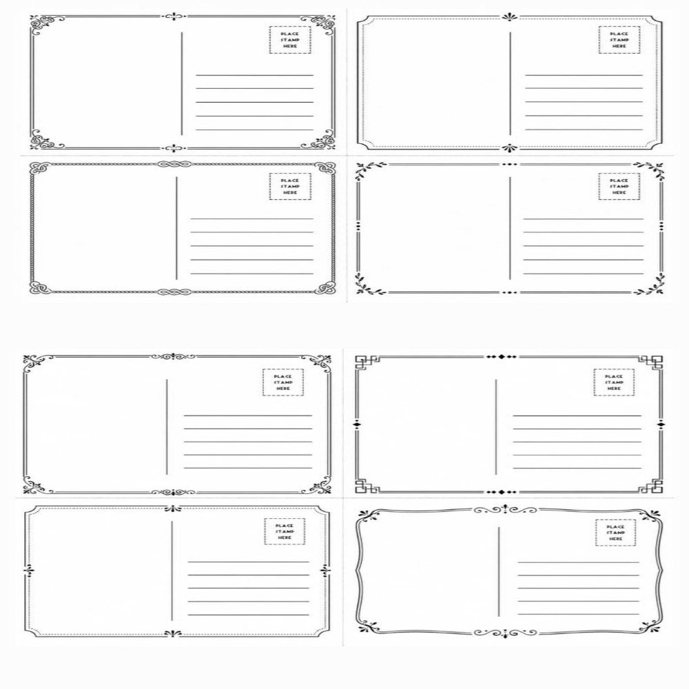 Postcard Printable