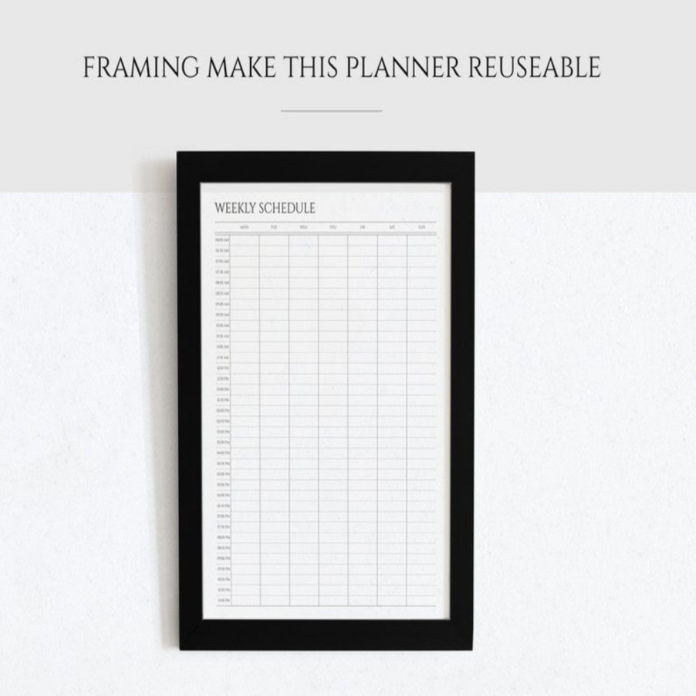 Weekly Schedule Templates