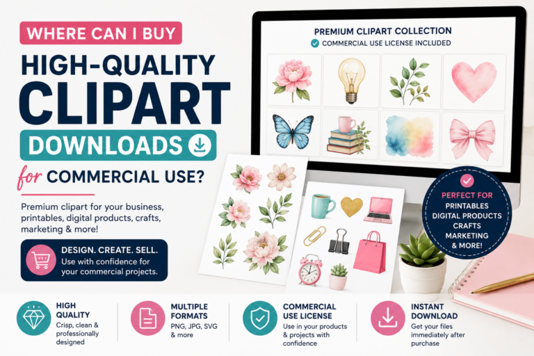 Where Can I Buy High-Quality Clipart Downloads for Commercial Use?